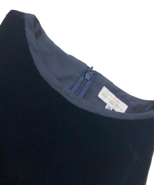 BALENCIAGA（バレンシアガ）BALENCIAGA (バレンシアガ) ベロアセットアップ ネイビー サイズ:38の古着・服飾アイテム