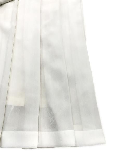 tricot COMME des GARCONS（トリココムデギャルソン）tricot COMME des GARCONS (トリココムデギャルソン) プリーツスカート／ロングスカート ホワイト サイズ:表記なしの古着・服飾アイテム
