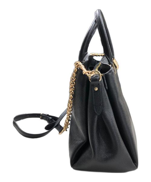 COACH（コーチ）COACH (コーチ) 2WAYショルダーバッグ ブラックの古着・服飾アイテム