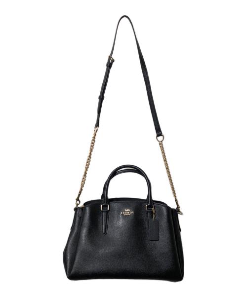 COACH（コーチ）COACH (コーチ) 2WAYショルダーバッグ ブラックの古着・服飾アイテム