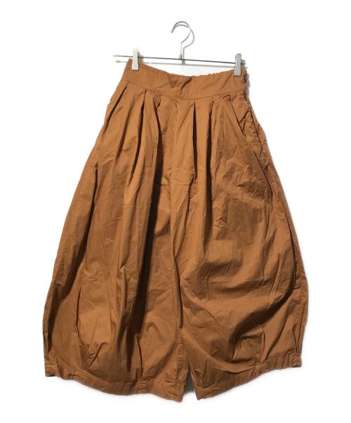 HARVESTY（ハーベスティー）HARVESTY (ハーベスティー) サーカスキュロット／バルーンパンツ ブラウン サイズ:1の古着・服飾アイテム