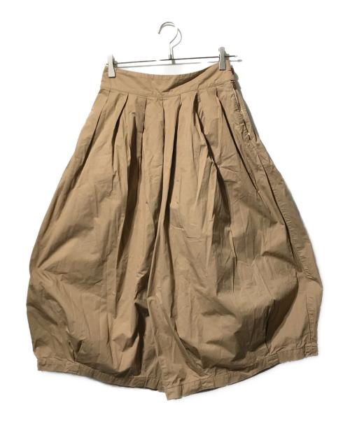 HARVESTY（ハーベスティー）HARVESTY (ハーベスティー) コットンサーカスキュロットパンツ/バルーンパンツ ブラウン サイズ:1の古着・服飾アイテム