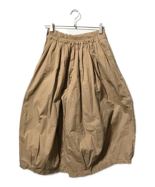 HARVESTY（ハーベスティー）HARVESTY (ハーベスティー) コットンサーカスキュロットパンツ/バルーンパンツ ブラウン サイズ:1の古着・服飾アイテム