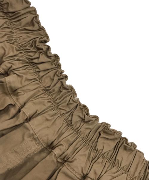 HARVESTY（ハーベスティー）HARVESTY (ハーベスティー) コットンサーカスキュロットパンツ/バルーンパンツ ブラウン サイズ:1の古着・服飾アイテム