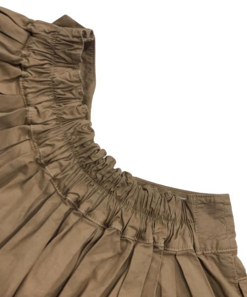 HARVESTY（ハーベスティー）HARVESTY (ハーベスティー) コットンサーカスキュロットパンツ/バルーンパンツ ブラウン サイズ:1の古着・服飾アイテム