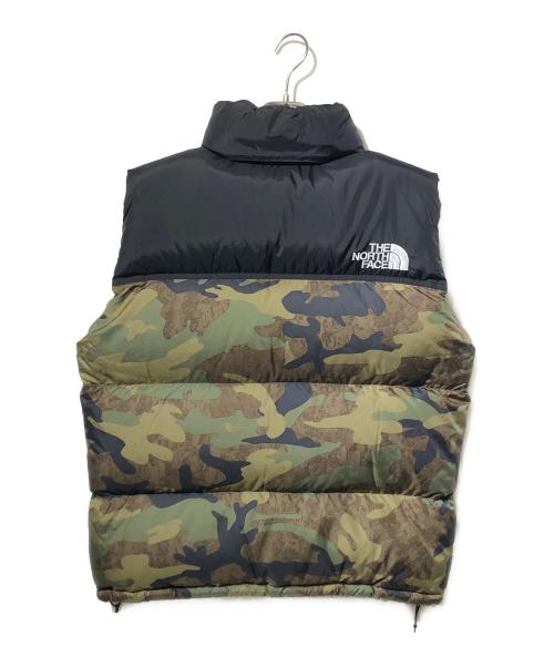 THE NORTH FACE（ザ ノース フェイス）THE NORTH FACE (ザ ノース フェイス) Novelty Nuptse Vest カーキ サイズ:Mの古着・服飾アイテム