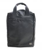 PORTERポーター）の古着「STAGE 2WAYリュック」｜ブラック