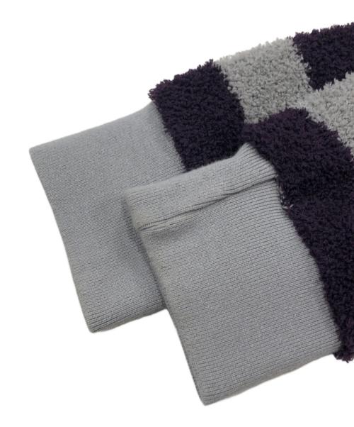 Hysteric Glamour（ヒステリックグラマー）Hysteric Glamour (ヒステリックグラマー) フリースボーダー ジップパーカー パープル サイズ:Mの古着・服飾アイテム