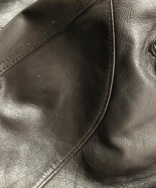 UNDERCOVERISM（アンダーカバーイズム）UNDERCOVERISM (アンダーカバー) アーカイブレザークロップドパンツ ブラウン サイズ:表記なしの古着・服飾アイテム