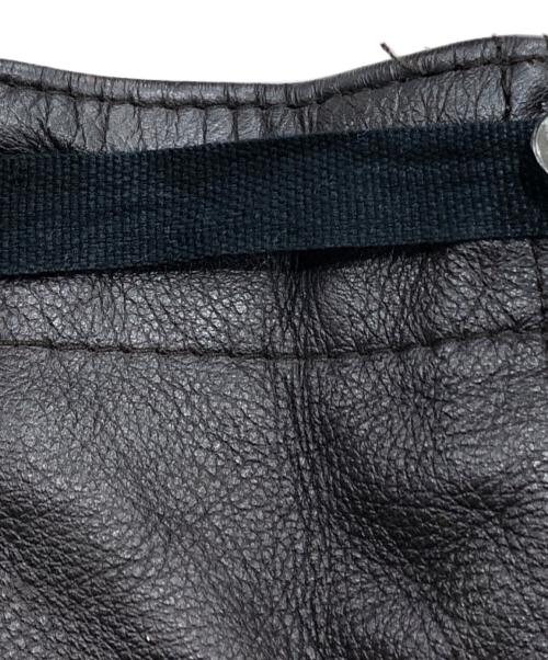 UNDERCOVERISM（アンダーカバーイズム）UNDERCOVERISM (アンダーカバー) アーカイブレザークロップドパンツ ブラウン サイズ:表記なしの古着・服飾アイテム