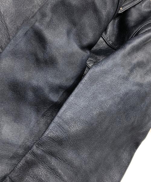 UNDERCOVERISM（アンダーカバーイズム）UNDERCOVERISM (アンダーカバーイズム) ダブルライダースジャケット ブルー サイズ:3の古着・服飾アイテム