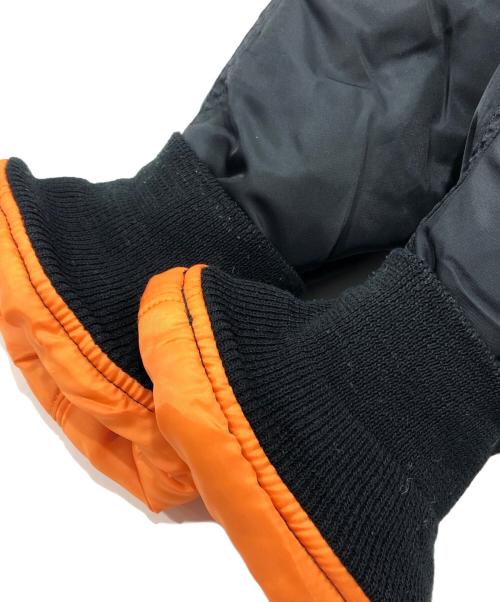 ALPHA（アルファ）ALPHA (アルファ) LORO PIANA (ロロピアーナ) uniform experiment (ユニフォームエクスペリメント) トリプルネームカスタムジャケット ブラック サイズ:XLの古着・服飾アイテム