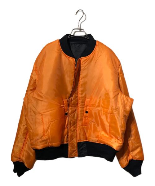 ALPHA（アルファ）ALPHA (アルファ) LORO PIANA (ロロピアーナ) uniform experiment (ユニフォームエクスペリメント) トリプルネームカスタムジャケット ブラック サイズ:XLの古着・服飾アイテム