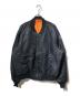 ALPHA（アルファ）の古着「トリプルネームカスタムジャケット」｜ブラック