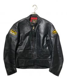 VANSON（バンソン）の古着「レザージャケット」｜ブラック