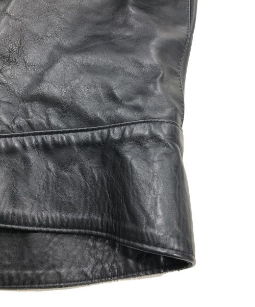 VANSON（バンソン）VANSON (バンソン) レザージャケット ブラック サイズ:44の古着・服飾アイテム