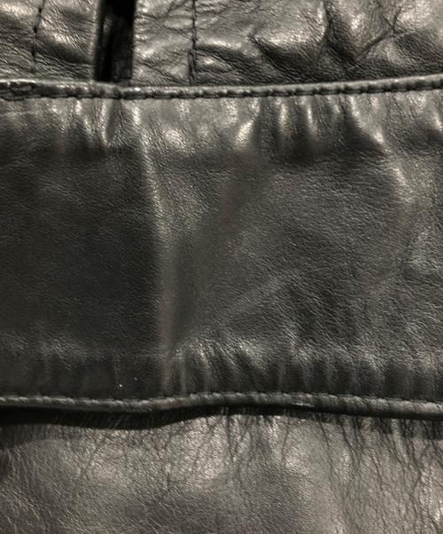 VANSON（バンソン）VANSON (バンソン) レザージャケット ブラック サイズ:44の古着・服飾アイテム