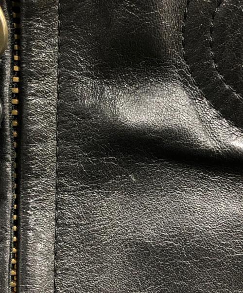 VANSON（バンソン）VANSON (バンソン) レザージャケット ブラック サイズ:44の古着・服飾アイテム