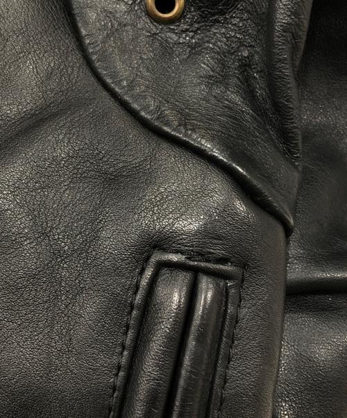 VANSON（バンソン）VANSON (バンソン) レザージャケット ブラック サイズ:44の古着・服飾アイテム