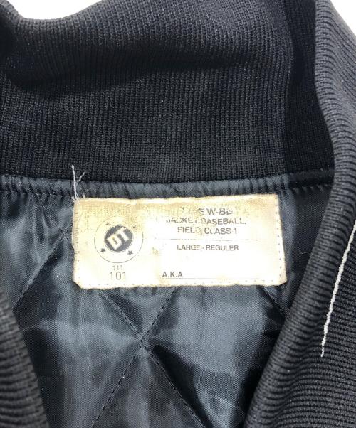 WTAPS（ダブルタップス）WTAPS (ダブルタップス) TOON MANIA (トーン マニア) スタジャン ブラック サイズ:Lの古着・服飾アイテム