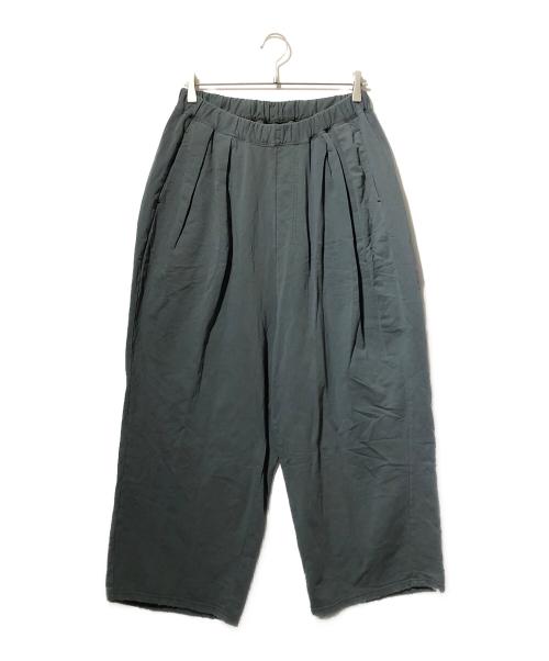 ANCELLM（アンセルム）ANCELLM (アンセルム) WISM別注 タックスウェットパンツ カーキ サイズ:2の古着・服飾アイテム