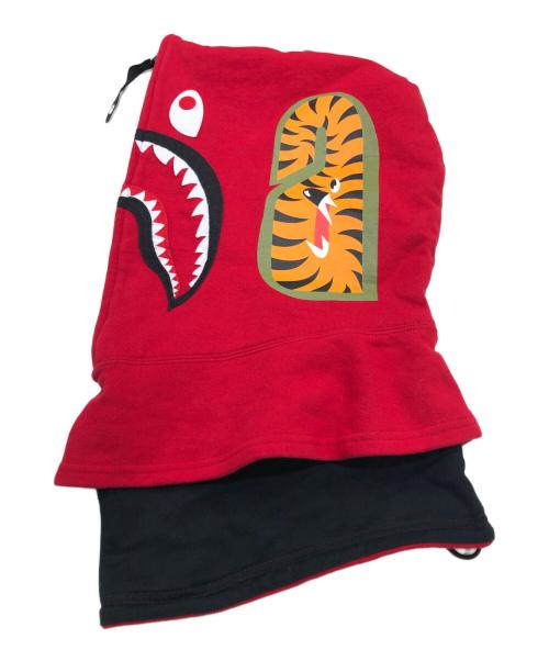 A BATHING APE（ア ベイシング エイプ）A BATHING APE (ア ベイシング エイプ) 1ST CAMO SHARK FACE MASK HOODIE / バラクラバ マルチカラーの古着・服飾アイテム