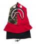 A BATHING APE（ア ベイシング エイプ）の古着「1ST CAMO SHARK FACE MASK HOODIE / バラクラバ」｜マルチカラー