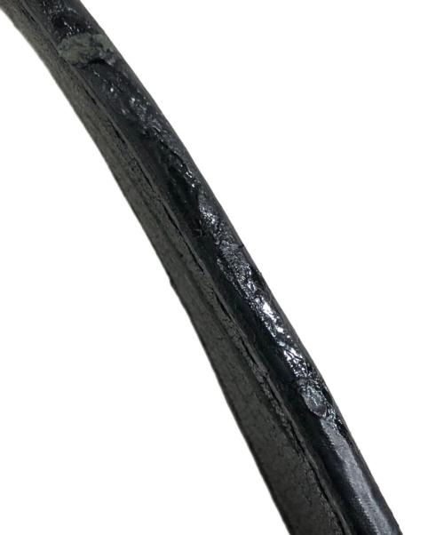 ANYA HINDMARCH（アニヤ・ハインドマーチ）ANYA HINDMARCH (アニヤ・ハインドマーチ) BITS BOBS NEVIS RAW SMALL ブラックの古着・服飾アイテム