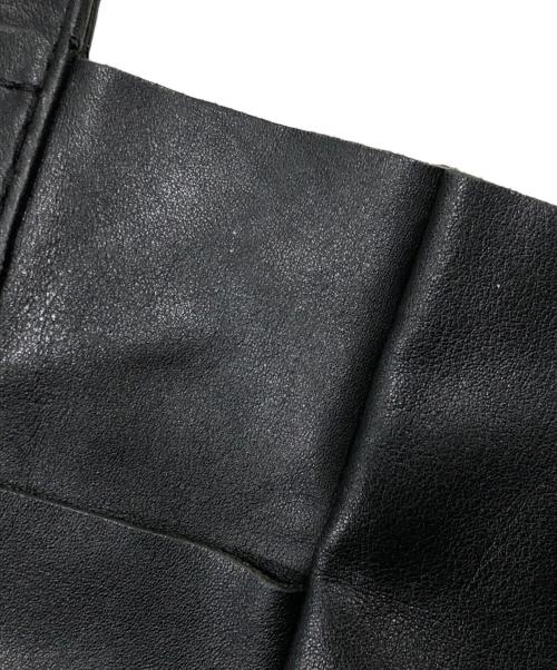 ANYA HINDMARCH（アニヤ・ハインドマーチ）ANYA HINDMARCH (アニヤ・ハインドマーチ) BITS BOBS NEVIS RAW SMALL ブラックの古着・服飾アイテム