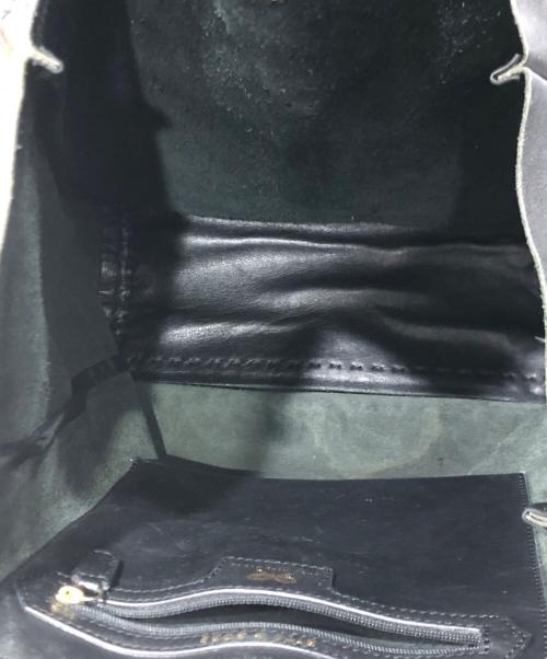 ANYA HINDMARCH（アニヤ・ハインドマーチ）ANYA HINDMARCH (アニヤ・ハインドマーチ) BITS BOBS NEVIS RAW SMALL ブラックの古着・服飾アイテム