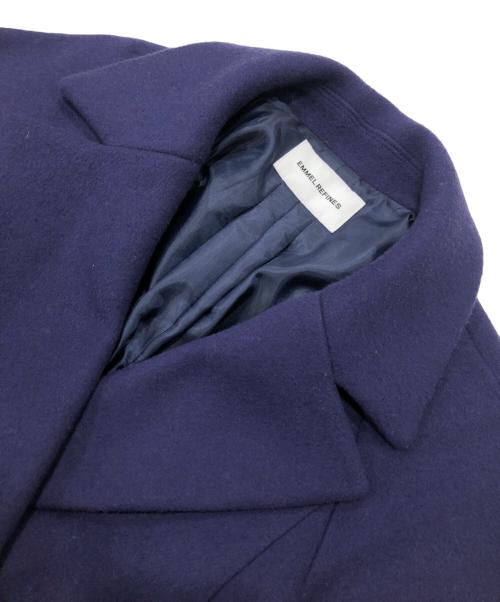 EMMEL REFINES（エメル リファインズ）EMMEL REFINES (エメル リファインズ) トッパーコート パープル サイズ:Sの古着・服飾アイテム