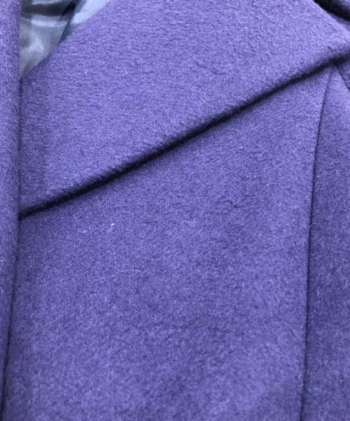 EMMEL REFINES（エメル リファインズ）EMMEL REFINES (エメル リファインズ) トッパーコート パープル サイズ:Sの古着・服飾アイテム