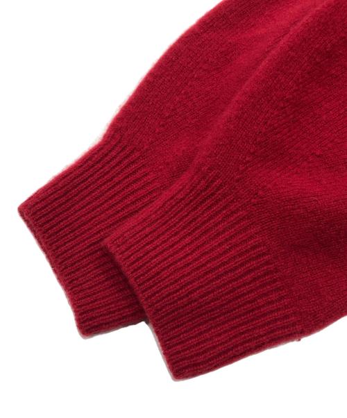 Spick and Span（スピックアンドスパン）Spick and Span (スピックアンドスパン) ニュアンスコクーンシルエットニット レッド サイズ:不明の古着・服飾アイテム