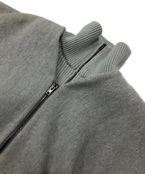 Maison Margiela（メゾンマルジェラ）Maison Margiela (メゾンマルジェラ) 2way ウール カシミヤ混 ケープコート グレー サイズ:40の古着・服飾アイテム