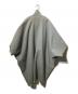 Maison Margiela (メゾンマルジェラ) 2way ウール カシミヤ混 ケープコート グレー サイズ:40：32000円