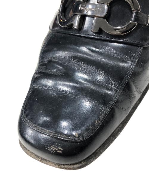 Salvatore Ferragamo（サルヴァトーレ フェラガモ）Salvatore Ferragamo (サルヴァトーレ フェラガモ) ローファー ブラック サイズ:SIZE51/2の古着・服飾アイテム