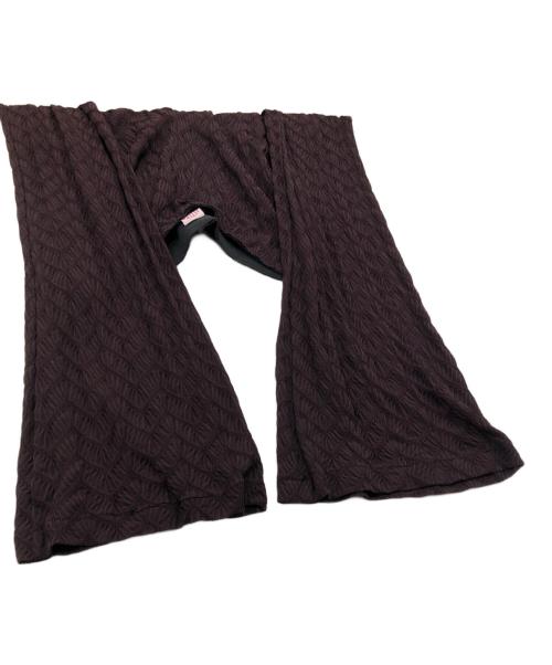 FETICO（フェティコ）FETICO (フェティコ) レーヨンミックスパンツ/レギンスパンツ ブラウン サイズ:1の古着・服飾アイテム