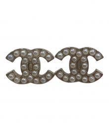 CHANEL（シャネル）の古着「パールココマークピアス」｜シルバー