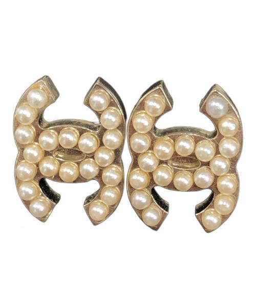 CHANEL（シャネル）CHANEL (シャネル) パールココマークピアス シルバーの古着・服飾アイテム