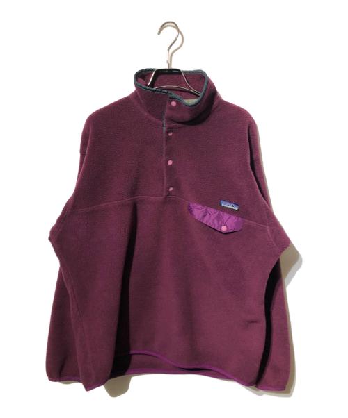 Patagonia（パタゴニア）Patagonia (パタゴニア) シンチラ スナップT フリース エンジ サイズ:Mの古着・服飾アイテム