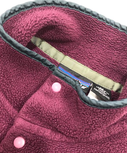Patagonia（パタゴニア）Patagonia (パタゴニア) シンチラ スナップT フリース エンジ サイズ:Mの古着・服飾アイテム