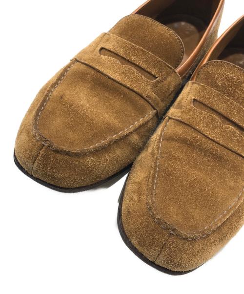 J.M.WESTON（ジェイエムウエストン）J.M.WESTON (ジェイエムウエストン) スウェードローファー ブラウン サイズ:6/Eの古着・服飾アイテム