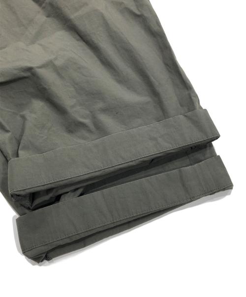 ATON（エイトン）ATON (エイトン) KYOTO TSURIZOME COTTON WIDE EAZY PANTS オリーブ サイズ:2の古着・服飾アイテム