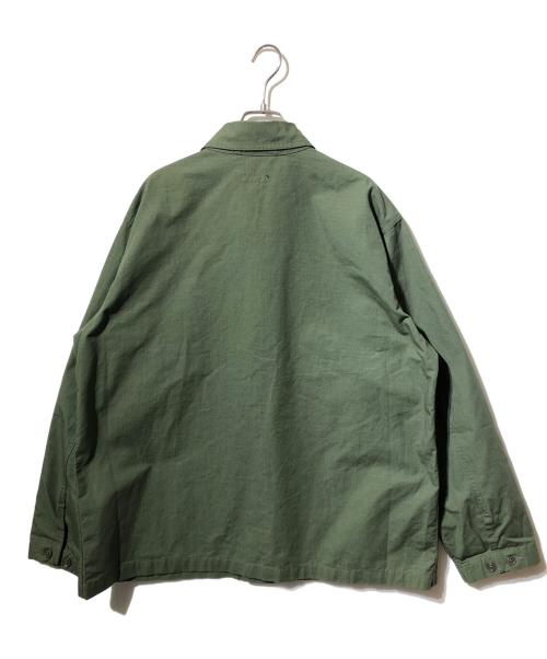 Engineered Garments（エンジニアドガーメンツ）Engineered Garments (エンジニアドガーメンツ) ファティーグシャツジャケット オリーブ サイズ:Mの古着・服飾アイテム