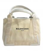 BALENCIAGAバレンシアガ）の古着「ハンドバッグ/キャンバストートバッグ」｜ベージュ