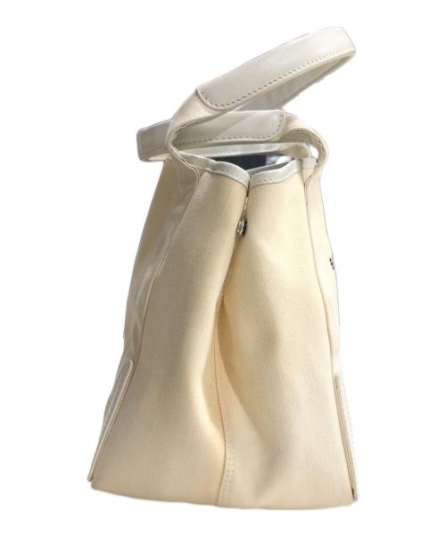 BALENCIAGA（バレンシアガ）BALENCIAGA (バレンシアガ) ハンドバッグ/キャンバストートバッグ ベージュの古着・服飾アイテム