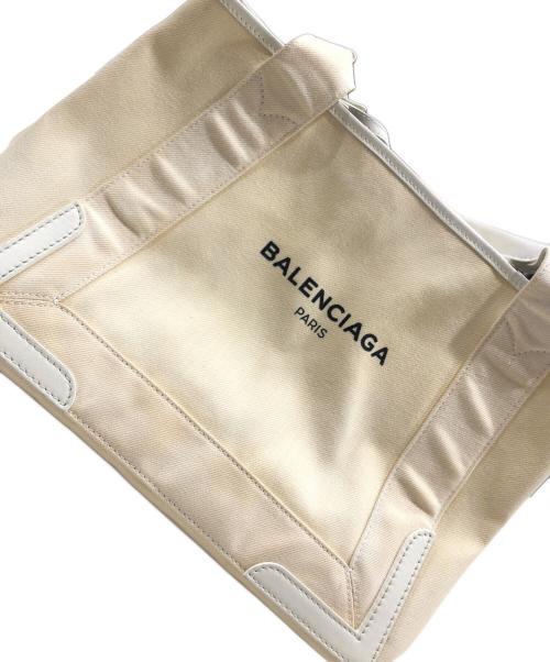 BALENCIAGA（バレンシアガ）BALENCIAGA (バレンシアガ) ハンドバッグ/キャンバストートバッグ ベージュの古着・服飾アイテム