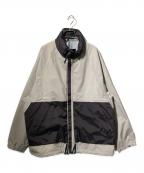 koti BEAUTY&YOUTHコティ ビューティーアンドユース）の古着「PERTEX 3レイヤー マルチ パーカー ジャケット」｜ブラウン×アイボリー