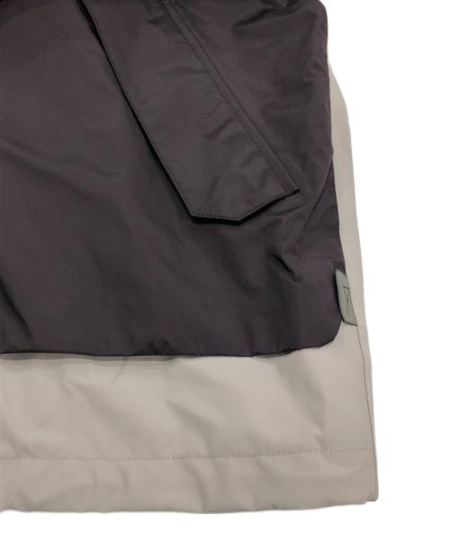 koti BEAUTY&YOUTH（コティ ビューティーアンドユース）koti BEAUTY&YOUTH (コティ ビューティーアンドユース) PERTEX 3レイヤー マルチ パーカー ジャケット ブラウン×アイボリー サイズ:Lの古着・服飾アイテム