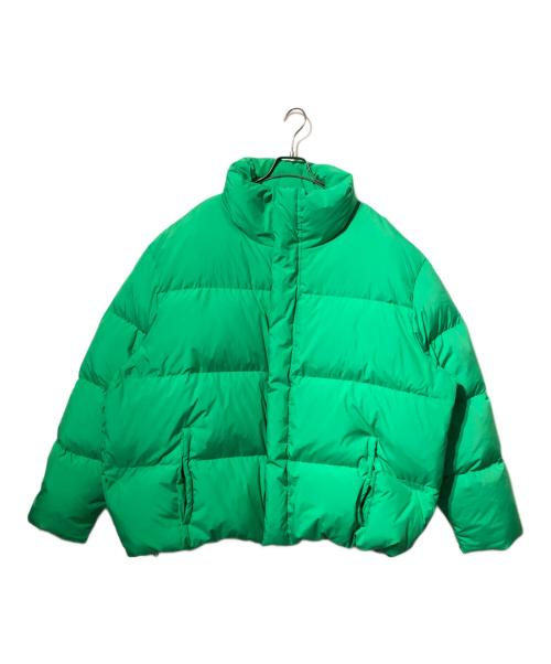 PaDD（パッド）PaDD (パッド) PLYWOOD ダウンジャケット グリーン サイズ:Lの古着・服飾アイテム